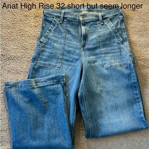 Ariat High Rise Wide Leg Trouser Jeans